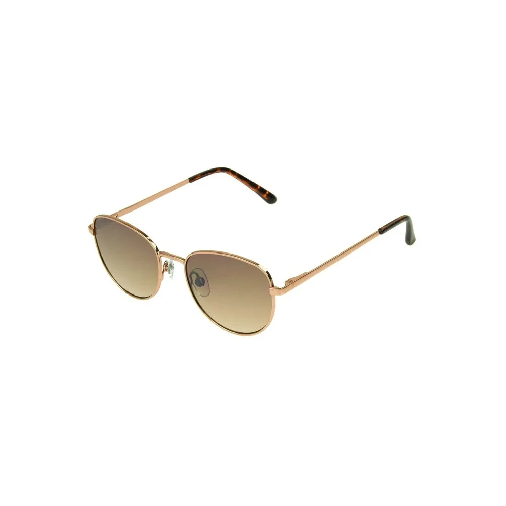 Foster Grant K10 Metal‎ Round Polarized Sunglasses